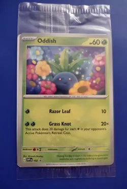 ⭐Pokemon: Oddish #102 Black Star Promo - S&V: Path To The Peak (New - Sealed) - Image 2