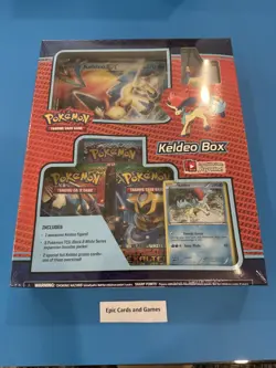 ( Black & White KELDEO BOX ) 2012 Pokemon - NEW Sealed - Dragon's Exalted ++ EX - Image 1