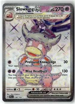 Slowking ex ⭐ 238/193 Holo Ultra Rare Paldea Evolved 2023 Pokemon NM - Image 1