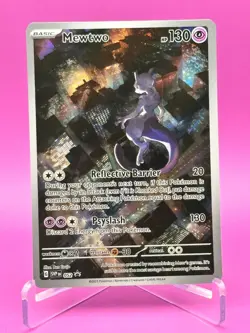 Pokemon TCG Pokemon Mewtwo Black star Promo SVPen 052 - Image 1