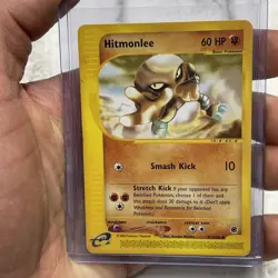 Pokemon Card - Hitmonlee Expedition 81/165 Uncommon Non-Holo MP+ Vintage TCG - Image 1