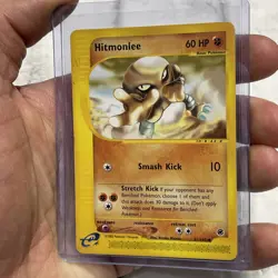 Pokemon Card - Hitmonlee Expedition 81/165 Uncommon Non-Holo MP+ Vintage TCG - Image 2