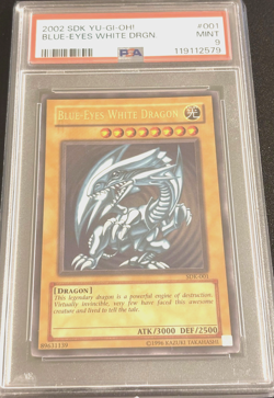 2002 Blue Eyes White Dragon PSA 9 SDK-001 - Image 1