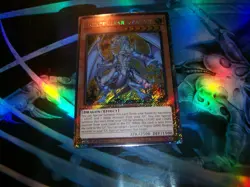 Lightpulsar Dragon 1st Edition Platinum Secret Rare RA04-EN176 Yu-Gi-Oh! - Image 1