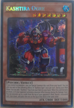 YuGiOh Kashtira Ogre MP23-EN165 1st Edition Prismatic Secret Rare - Image 1