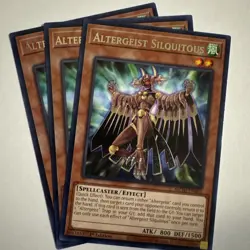 3x Altergeist Silquitous 1st Edition Rare MZMI-EN063 Yu-Gi-Oh! VLP - Image 1