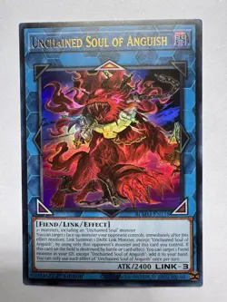 Unchained Soul of Anguish BLMM-EN158 - Ultra Rare 1st Ed - Yugioh - Image 1