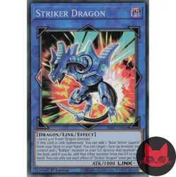 Yugioh Striker Dragon RA01-EN046 Super Rare 1st Edition NM - Image 1