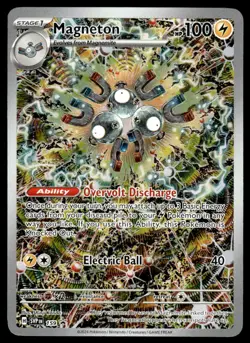 Pokemon TCG SV: Scarlet & Violet Promo Cards #159 Magneton - Image 1