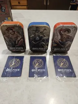 Sabo,Monkey.D.Luffy ,Ace (Tin Pack Set Vol. 2) One Piece Promotion Foils Sealed - Image 5