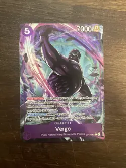 Vergo OP14-061 Alternate Art One Piece TCG The Azure Sea’s Seven - Image 1