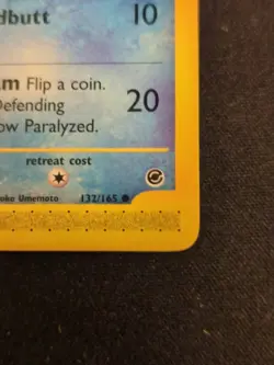 Pokemon Squirtle TCG Expedition Base Set Card 132/165 Regular Common NM/LP - Image 4