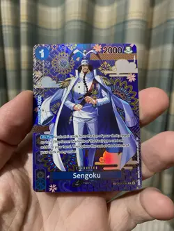 One Piece TCG Sengoku OP07-046 SP - The Azure Sea's Seven OP14 English RARE! - Image 1