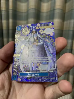 One Piece TCG Sengoku OP07-046 SP - The Azure Sea's Seven OP14 English RARE! - Image 2