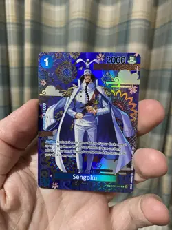 One Piece TCG Sengoku OP07-046 SP - The Azure Sea's Seven OP14 English RARE! - Image 3