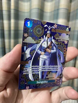 One Piece TCG Sengoku OP07-046 SP - The Azure Sea's Seven OP14 English RARE! - Image 4