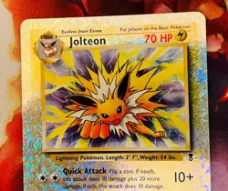 Pokemon TCG Jolteon Reverse Holo Legendary Collection Card 14/110 LP - Image 3