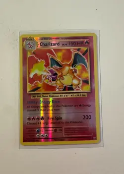 2016 Pokemon XY Evolutions Charizard 11/108 Evolutions Reverse Holo Near Mint - Image 1