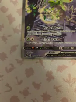 2021 POKEMON SWORD & SHIELD FUSION STRIKE #245/264 ALT ART CELEBI V - Image 5