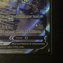 Celebi V Alt Full Art 245/264 Swsh08: Fusion Strike Holo Ultra Rare Pokemon Card - Image 4