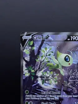 Pokemon TCG Celebi V 245/264 Fusion Strike Alt Art Sword & Shield N Mint - Image 3