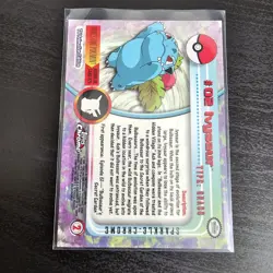 Pokemon Topps Chrome Ivysaur Sparkle Card - Image 2