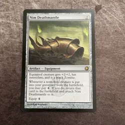 Nim Deathmantle - Scars of Mirrodin - MTG Magic the Gathering - LP - Image 1