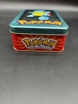 1999 Topps TV Animation Edition Tin Squirtle Pokemon Vintage Opened Tin - Image 5