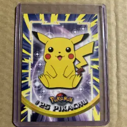 1999 Topps Pokemon #25 Pikachu TV Animation Edition Series MINT WOW - Image 1