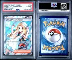PSA 10 Lillie's Determination 169/132 - Pokemon Mega Evolution Base Gem Mint - Image 3