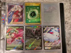 Pokemon- TCG Trading Cards Binder Lot SWSH Multiple Sets 400+ Cards - Image 3
