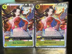 Boa Hancock OP14-112 SR lot of 2 cards. THE AZURE SEA'S SEVEN ENGLISH OP14 - Image 1