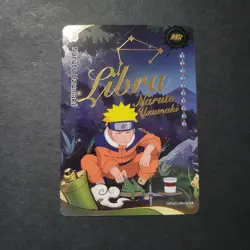 Naruto Uzumaki NRV01-MR-001L4 English Naruto Kayou Card Heavens Scroll NM - Image 1