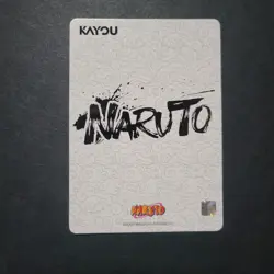Naruto Uzumaki NRV01-MR-001L4 English Naruto Kayou Card Heavens Scroll NM - Image 2
