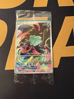 Bulbasaur 133/132 Illustration Rare Mega Evolution Promo Sealed Pokemon Card TCG - Image 1
