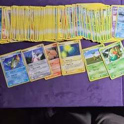 Pokemon TCG Mid Era 100+ Mixed Card Lot LP non-holo - Image 1