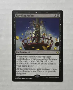 Revel In Riches X1 - NM/M - Ixalan MTG Magic The Gathering Card English - Image 1