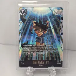 Dragon Ball Card Game Fusion World Son Goku : GT FB07-122 Secret Rare NM!! - Image 1