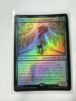 Bumi, Eclectic Earthbender Avatar: The Last Airbender: Eternal-Legal Foil - Image 2
