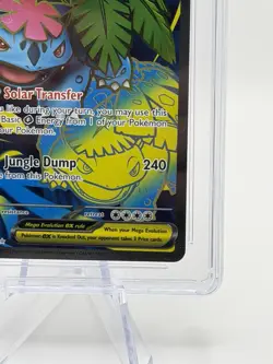 2025 Mega Venusaur ex 155/132 CGC PRISTINE 10 Gold Label Ultra Rare Pokemon - Image 5