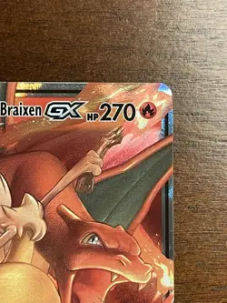 Charizard & Braixen GX Tag Team 22/236 Pokemon Cosmic Eclipse Holo ULTRA RARE - Image 2
