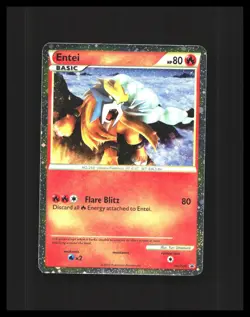 Entei Pokemon Black Star Promo HGSS20 HOLO RARE LP B - Image 1