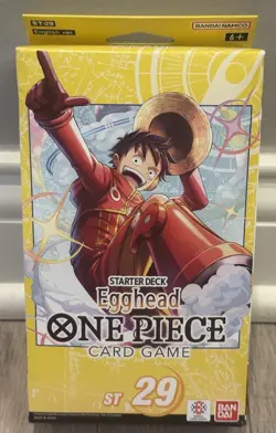One Piece Egghead ENGLISH Starter Deck ST29 SEALED NEW FREE SHIPPING - Image 1