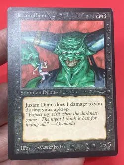 ***Juzam Djinn (Indent)*** MTG Arabian Nights Magic Kid Icarus - Image 3