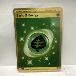 Pokemon TCG - Basic Leaf Energy 278/193 - Paldea Evolved - NM - English - Gold - Image 1