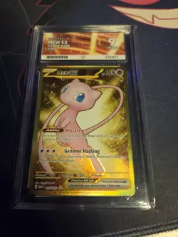Mew ex Metal 205/165 Ace 9 151 Gold Full Art Graded Pokemon Card Secret Rare ENG - Image 1