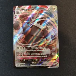 Aggron VMAX 097/172 Swsh09: Brilliant Stars Holo Pokemon Tcg Card Near Mint NM - Image 1