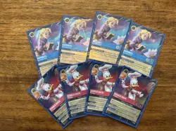 Disney Lorcana Magical Places Rapunzel & Donald Duck EPCOT Promo Card PLAYSETS - Image 1