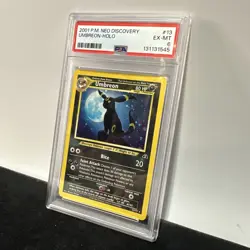 2001 POKEMON NEO DISCOVERY #13 UMBREON-HOLO PSA 6 EX-MT - Image 3