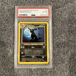 2001 Pokemon Neo Discovery UMBREON-HOLO #13 Holo Rare PSA 6 - Image 1